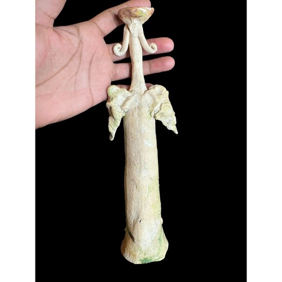 Signed Ceramic Sculpture by Pavlina Rymerova One Of A Kind Fine Art  10” Europe - Picture 12 of 12